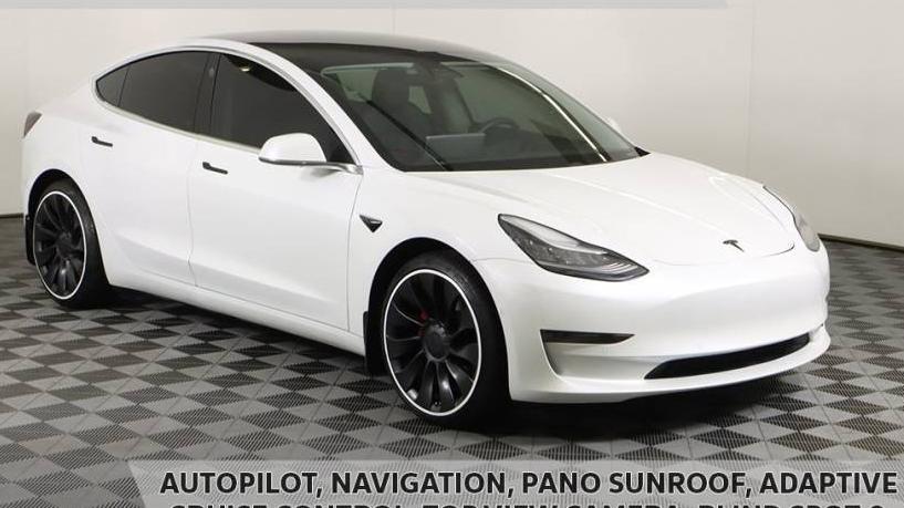 TESLA MODEL 3 2020 5YJ3E1EAXLF707151 image